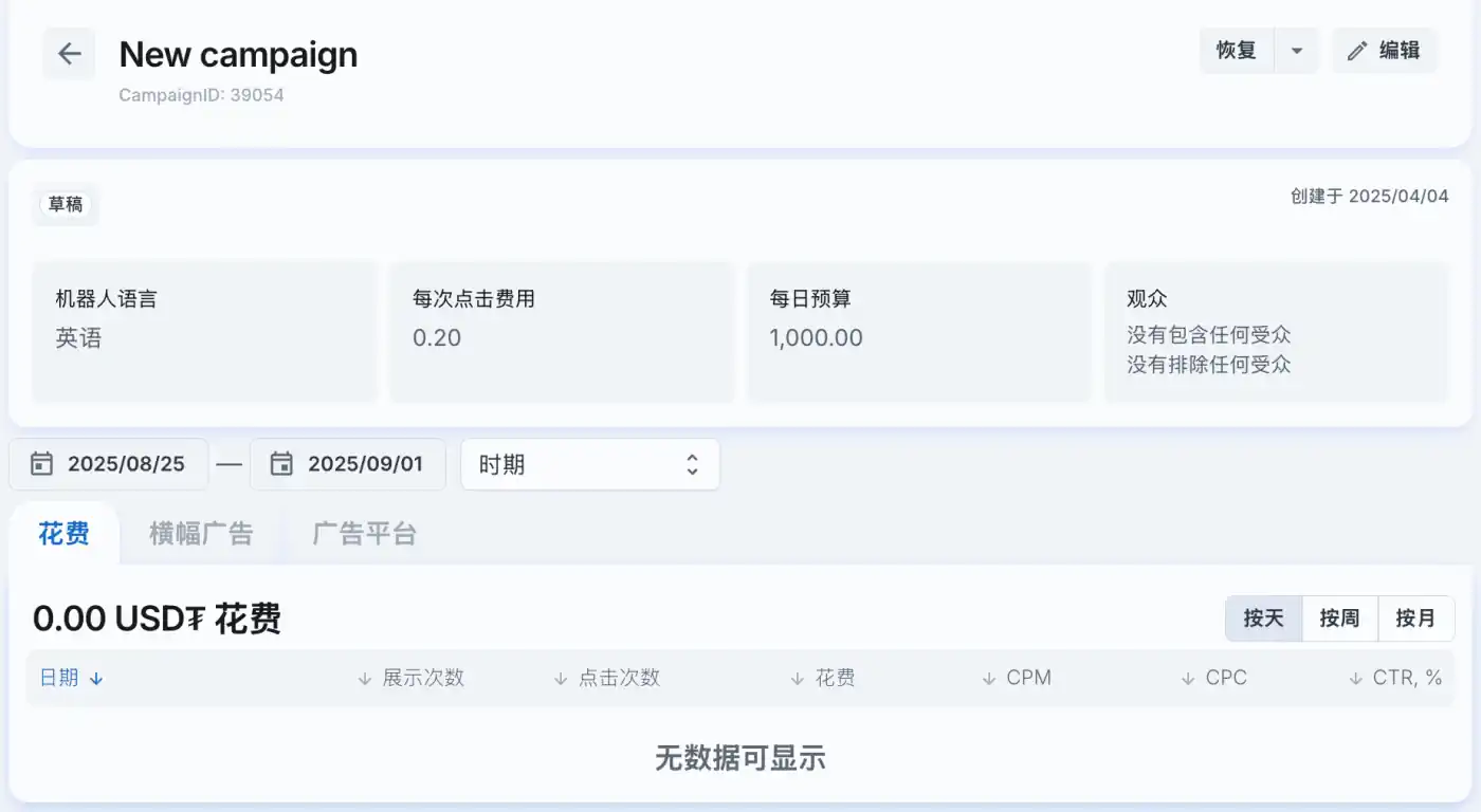 Campaign monitoring