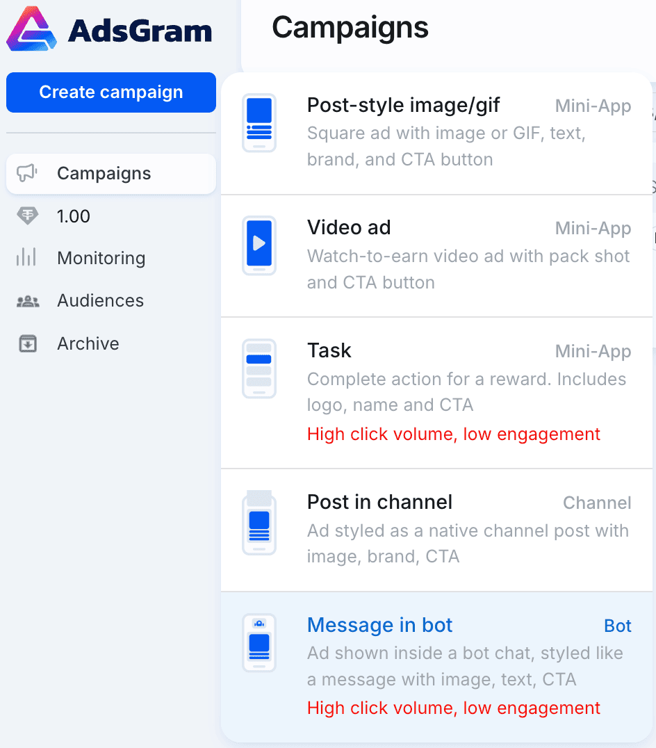 Launch campaign