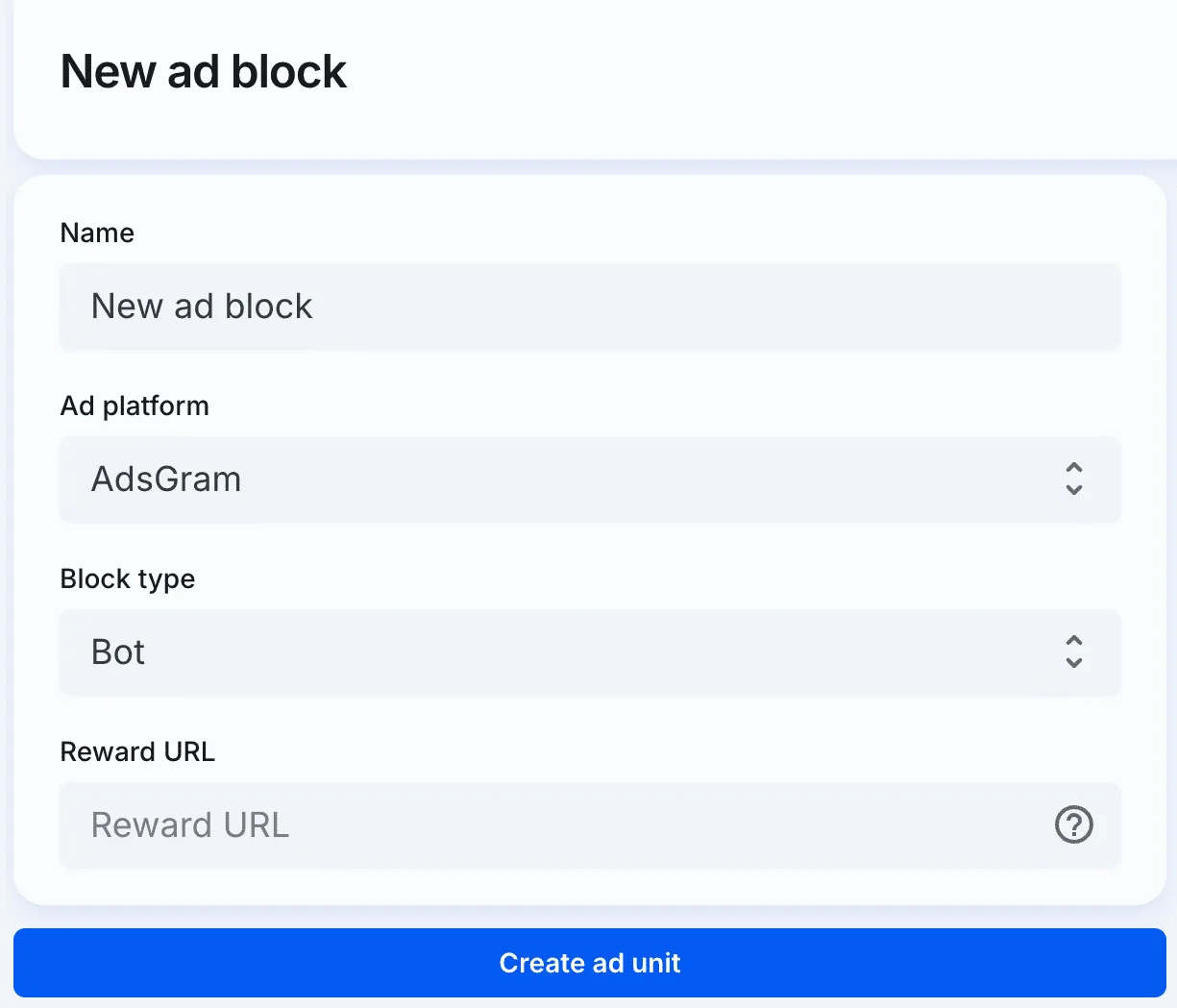 Nouveau bot