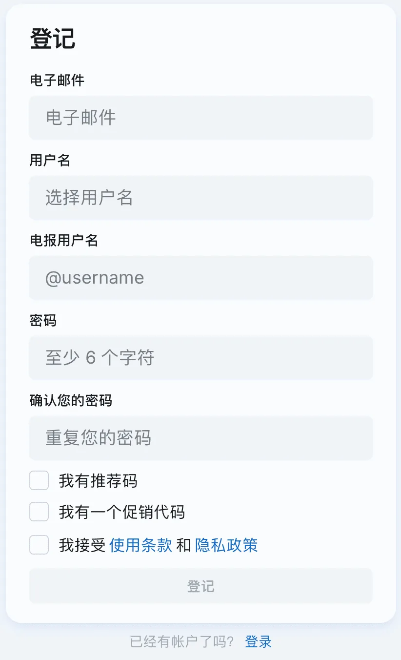 Registration