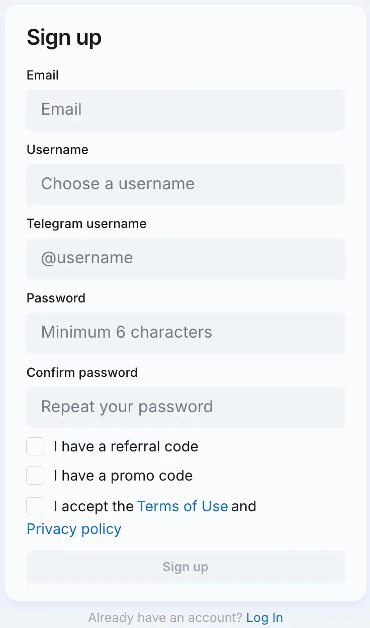 Registration
