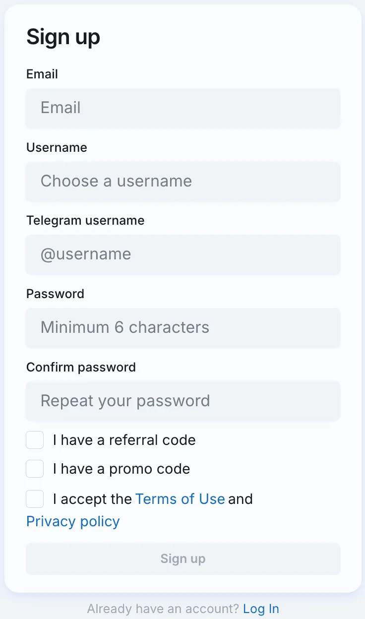 Registration