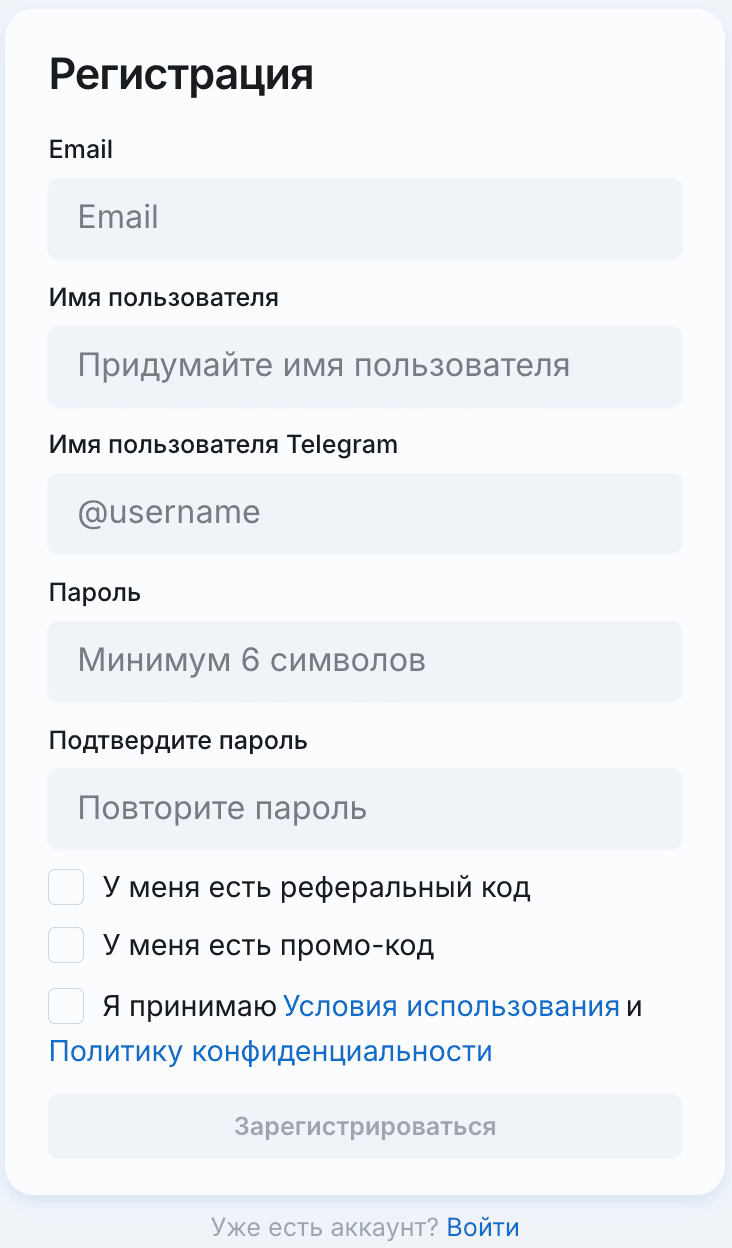 Registration