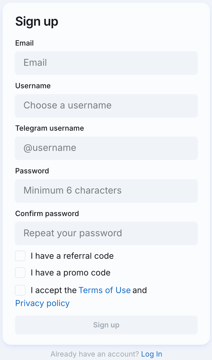 Registration