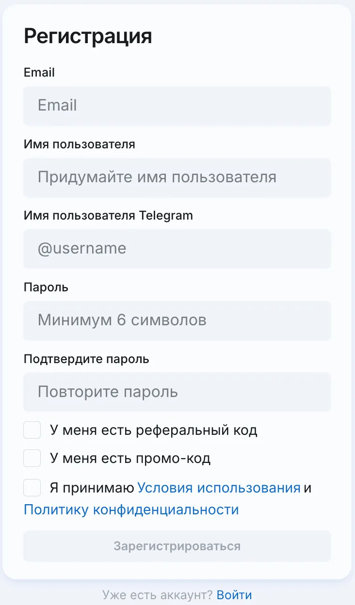 Registration