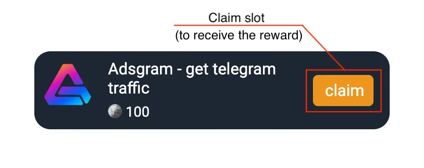 Task slots
